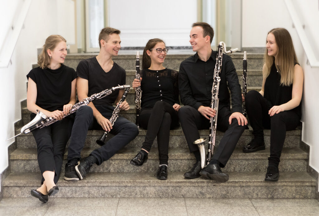 Clarinet Quintet 'NA+5'Johanna Gossner 𐄁 Thomas Prem 𐄁 Hannah Friedl 𐄁 Lisa Wagner 𐄁 Manuel Ernst